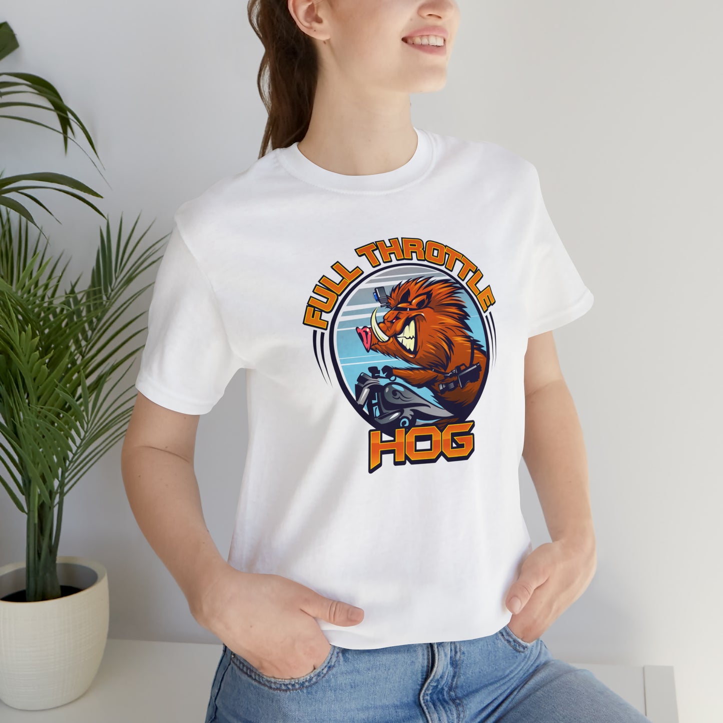 Full Throttle Hog Short Sleeve Tee