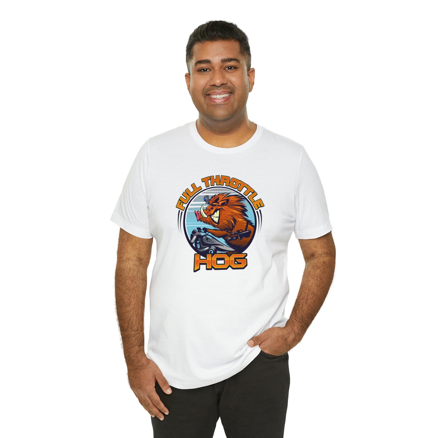 Full Throttle Hog Short Sleeve Tee