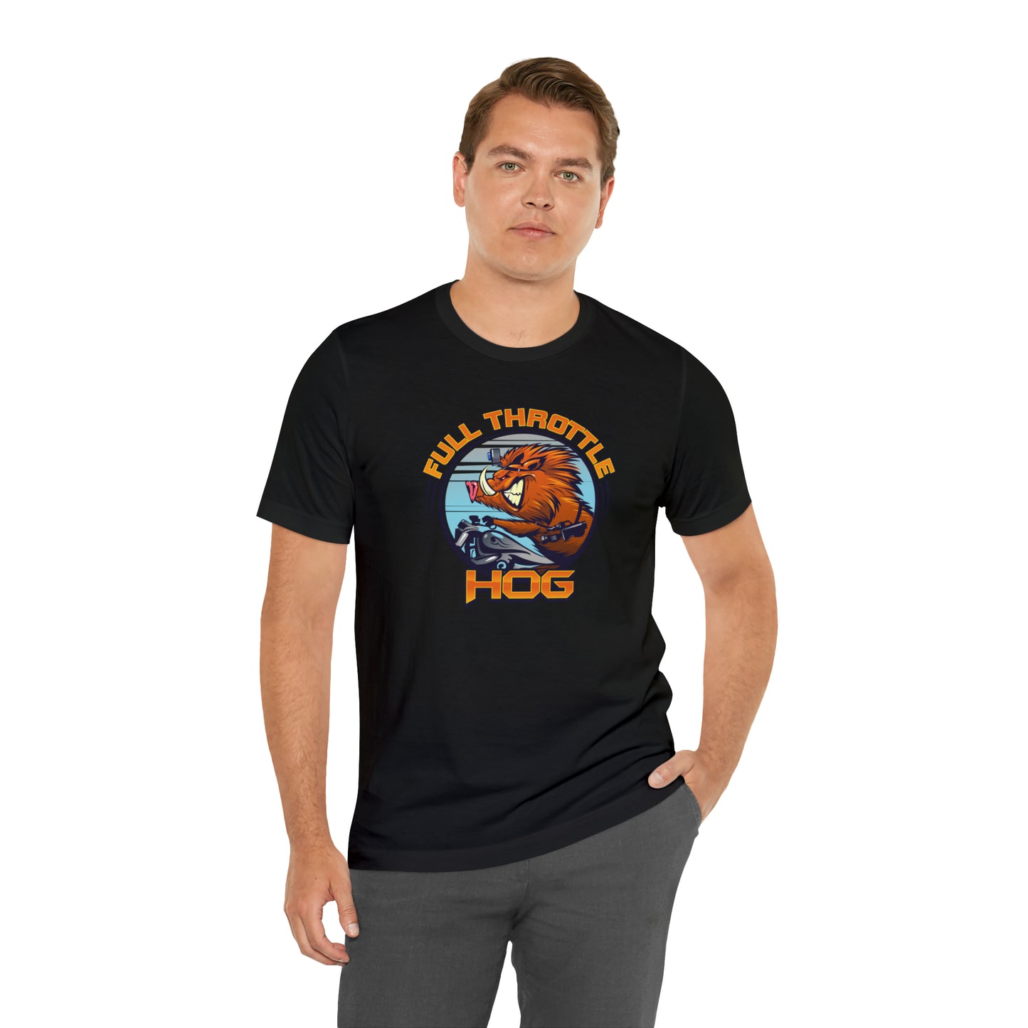 Full Throttle Hog Short Sleeve Tee