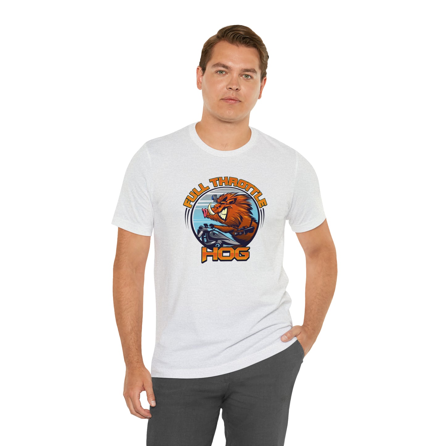 Full Throttle Hog Short Sleeve Tee