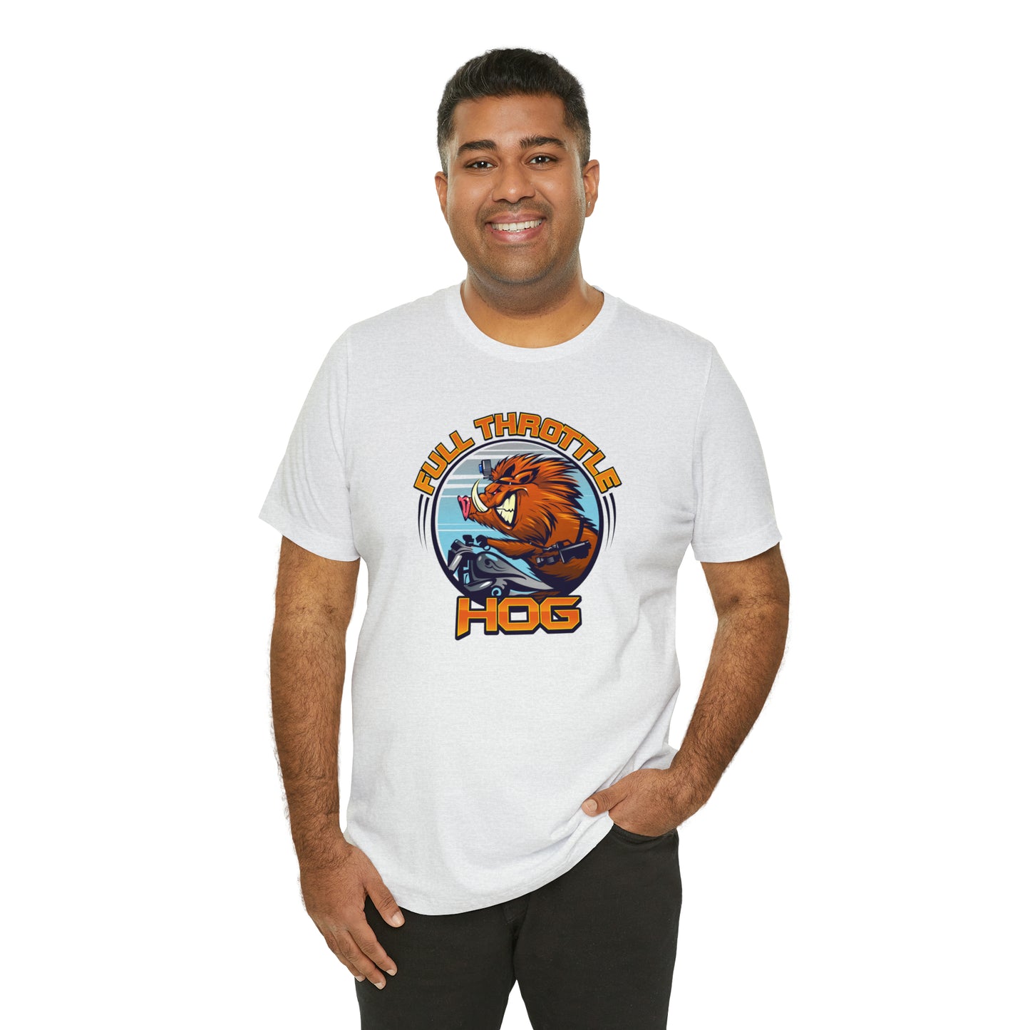 Full Throttle Hog Short Sleeve Tee