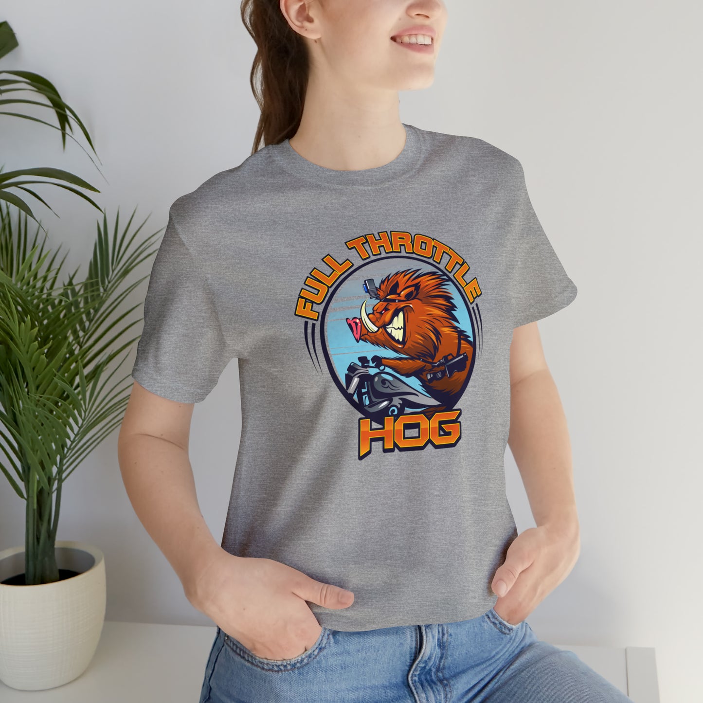 Full Throttle Hog Short Sleeve Tee