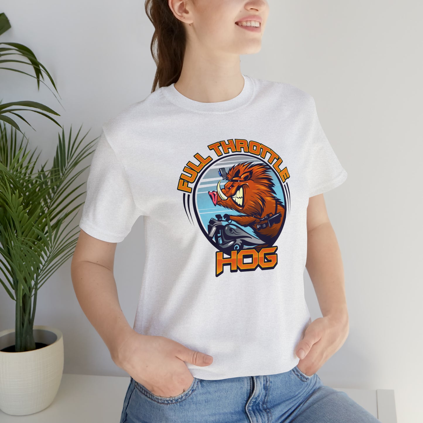 Full Throttle Hog Short Sleeve Tee