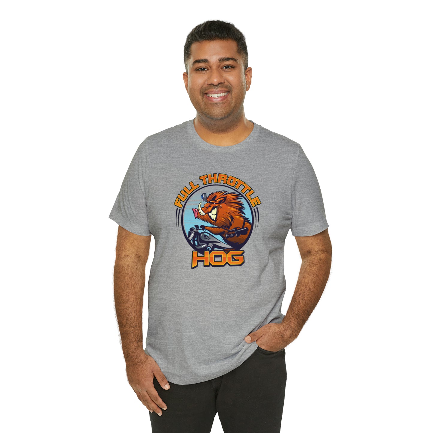 Full Throttle Hog Short Sleeve Tee