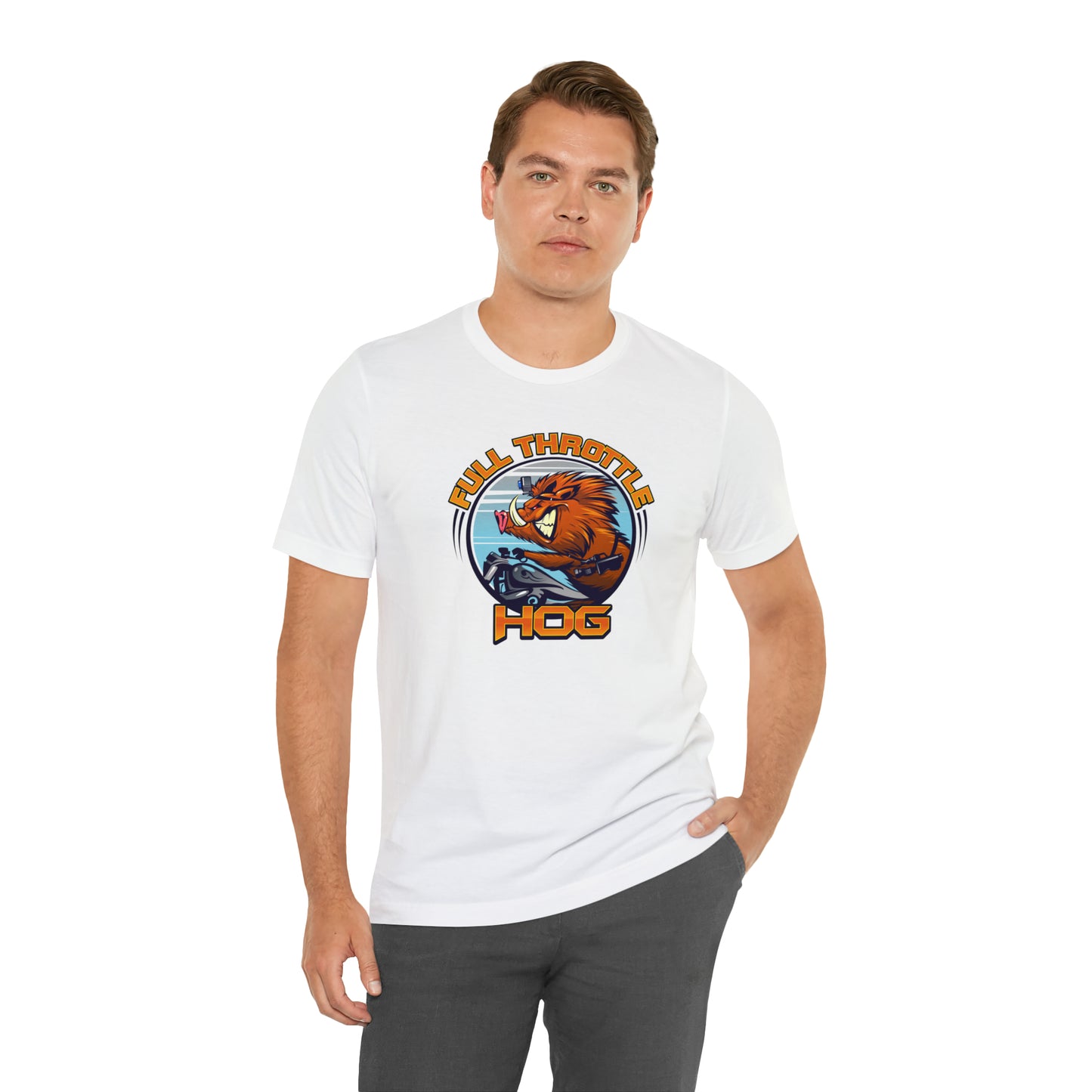 Full Throttle Hog Short Sleeve Tee